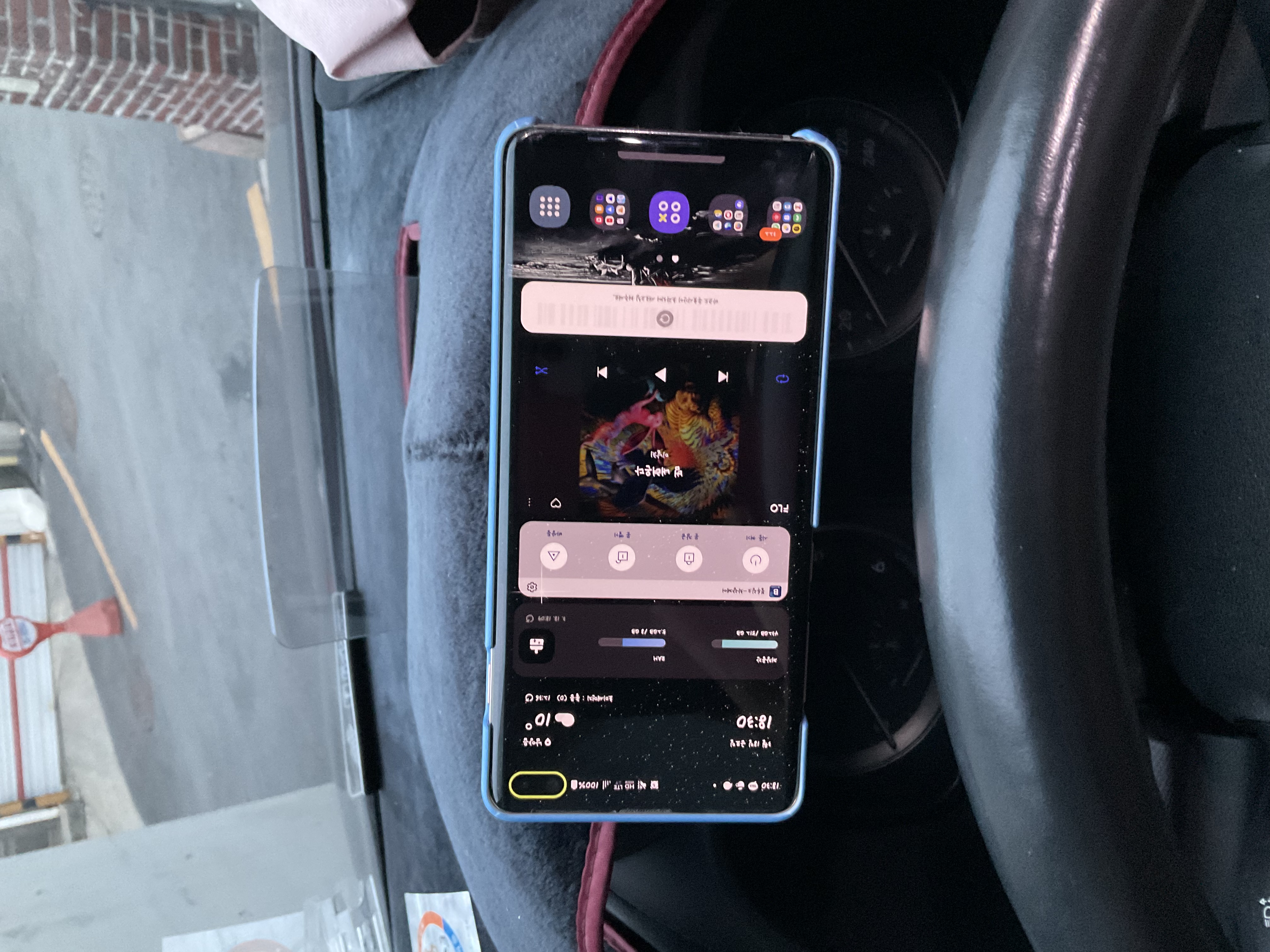 스마트링 핸드폰 거치대 후기