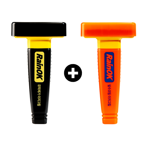 불스원 레인OK 유막제거제 발수코팅 이지그립 set