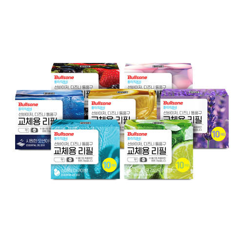 불스원 폴라프레쉬 선바이저/통풍구 공용리필 10개입 택1