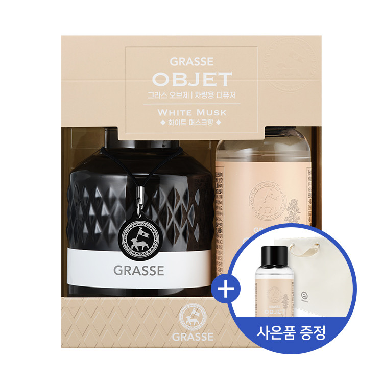 [리필,쇼핑백] 불스원 그라스 오브제 차량용 디퓨저 100ml 3종 택1
