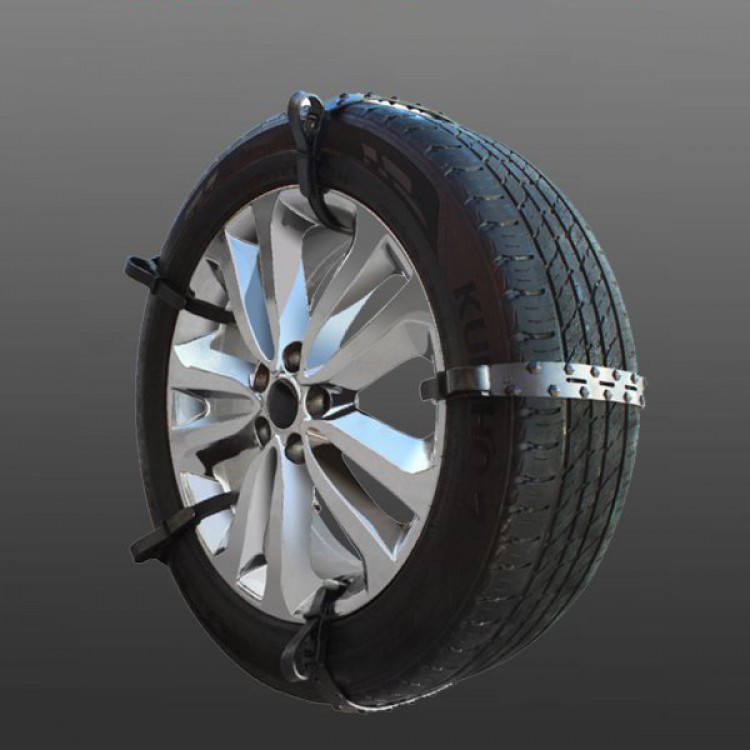 신개념 텐벨트 우레탄 스노우체인 10pcs  벨트형 스노우체인 초간단 간편장착