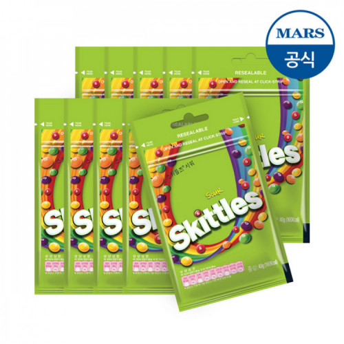 스키틀즈 샤워 40gx12개