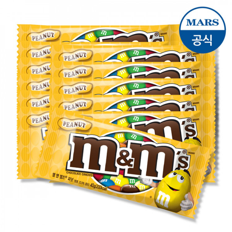 엠앤엠즈 피넛 초콜릿 40gX12개