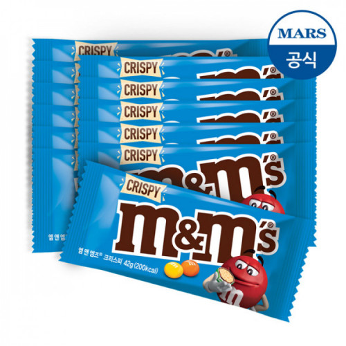 엠앤엠즈 크리스피 초콜릿 42gX12개