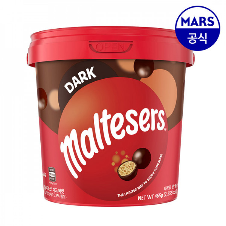 몰티져스 다크 버캣 465g