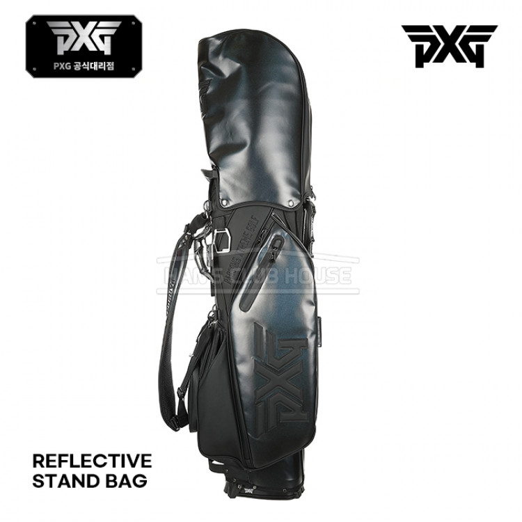 피엑스지 리플렉티브 가죽 스탠드백 블랙 PXG REFLECTIVE STAND BAG [BLACK]