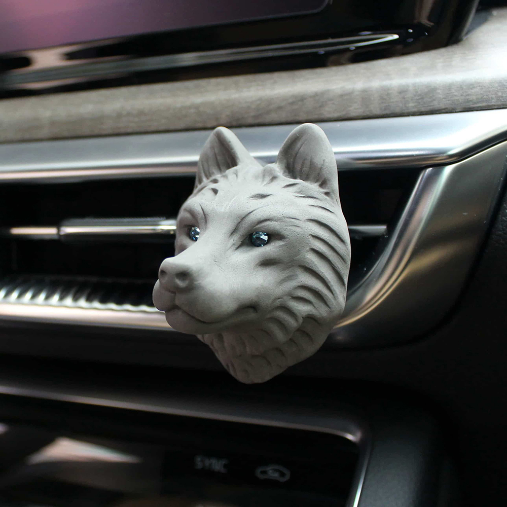 [헤카테]블랙울프 차량용 석고방향제