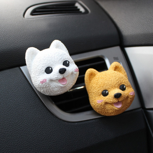 [헤카테]포메라니안 차량용 석고방향제