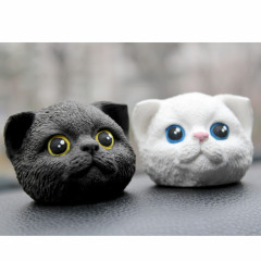 [헤카테]스코티쉬폴드 고양이 차량용 석고방향제