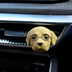 [헤카테]똑똑이 리트리버 차량용 석고방향제