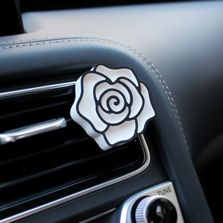 [헤카테]라인장미 차량용 석고방향제