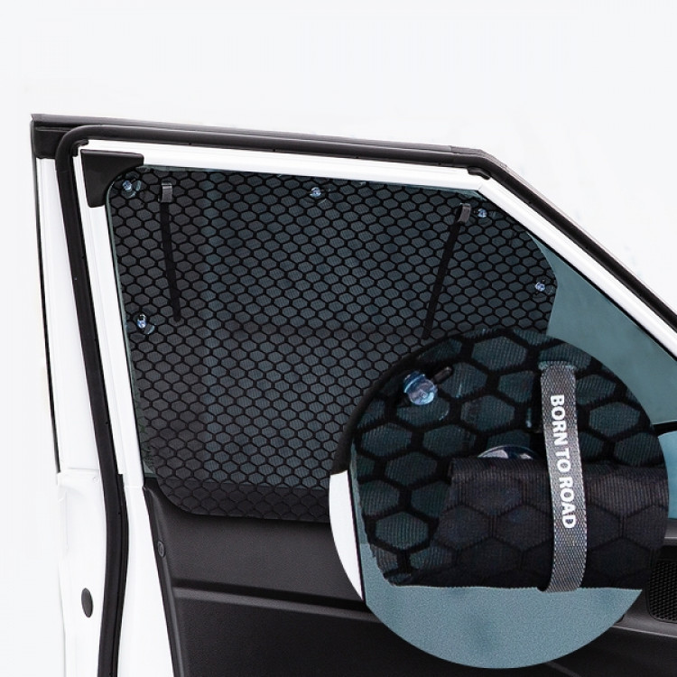 [본투로드] 큐브 메쉬 윈도우 썬블럭 햇빛가리개