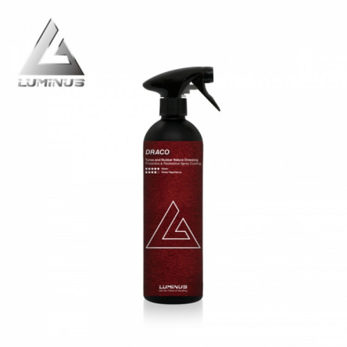 [루미너스] DRACO 드라코 타이어 & 고무 드레싱 스프레이 500ml