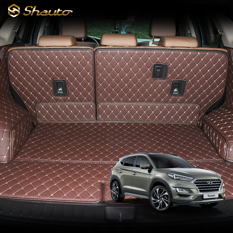 샤오토 올뉴투싼(페이스리프트 호환) 트렁크매트 풀커버 세트