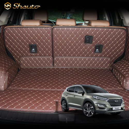 샤오토 올뉴투싼(페이스리프트 호환) 트렁크매트 풀커버 세트
