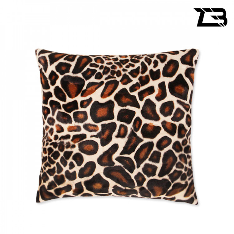 제트비 레오파드 퍼 쿠션