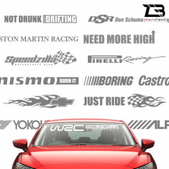 제트비 프론트 글래스 데칼 스티커