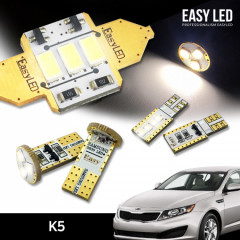 이지엘이디 K5/더뉴K5 LED 실내등 벌브킷 한대분 풀세트