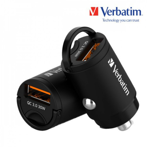 버바팀 퀄컴 3.0 30W 초미니 차량용 충전기