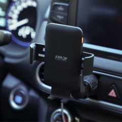 주파집 차량용 센서 무선 고속충전거치대 QC-6