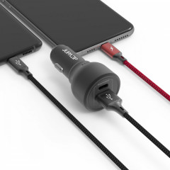 주파집 63W USB / PD 타입 PPS 차량용 초고속충전기 CC01