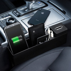 킨톤 USB 2포트 동전 사이드 포켓 차량용