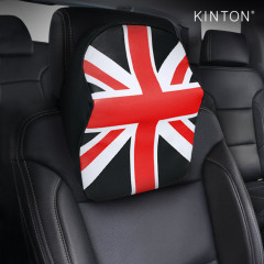 킨톤 차량용 유니언잭 메모리폼 빅사이즈 목쿠션