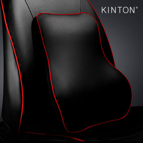 킨톤 더뉴 가죽 차량용 허리쿠션 메모리폼 1P