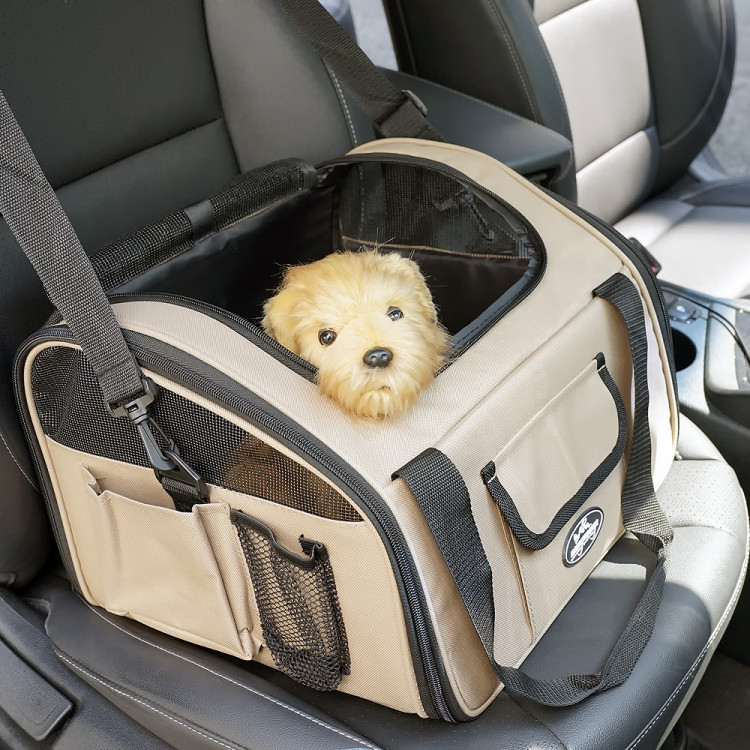 멍뭉스 가방형 강아지 카시트 겸 이동장 기내가방
