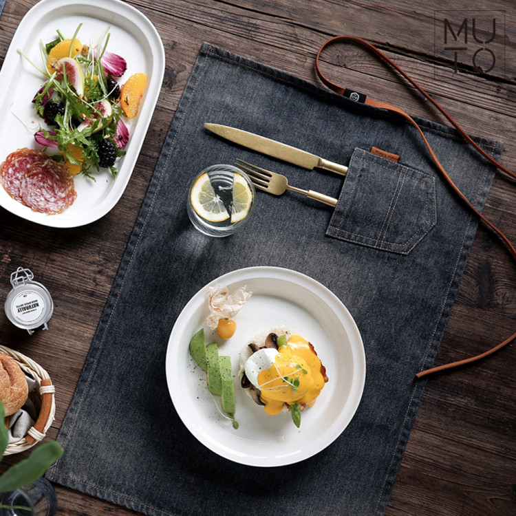 [뮤토]감성캠핑 빈티지 데님 테이블 매트