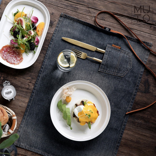 [뮤토]감성캠핑 빈티지 데님 테이블 매트