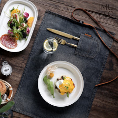 [뮤토]감성캠핑 빈티지 데님 테이블 매트