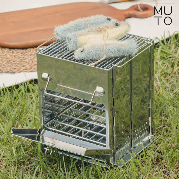 [뮤토]감성캠핑 사각화로대