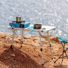 스노우아울 컨트롤 알루미늄 테이블 화이트