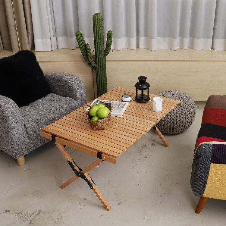 비치우드 롤 탑 테이블 900