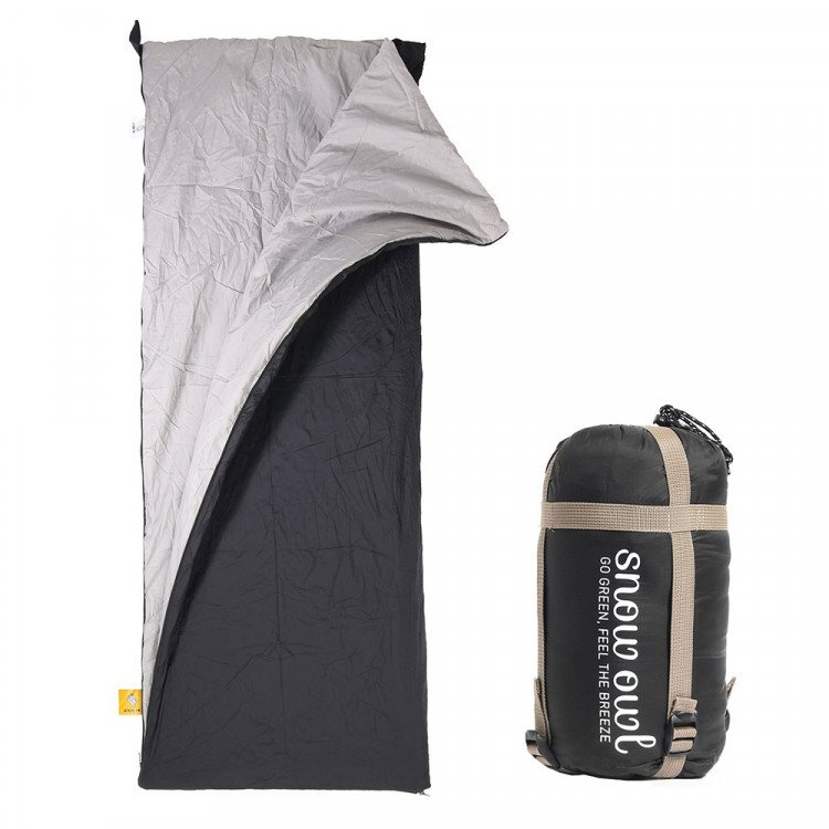 스노우아울 캠핑 침낭 코쿤 초경량 블랙 슬리핑 백 S680