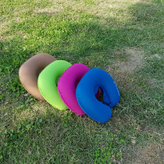 초경량 포터블 에어 목 베개