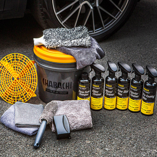 더퍼스트 프리미엄 셀프 세차용품 세트 14종 패키지 파이어볼 디테일링(16L버킷)