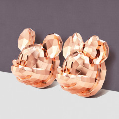 디즈니 차량방향제 로즈골드 미키+미니세트