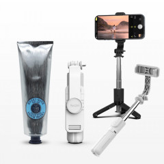 [리큐엠]초미니 초경량 블루투스 셀카봉 삼각대 QST01M