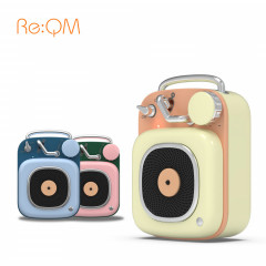 [리큐엠] 미니 레트로 블루투스 스피커 레코디 RECO-D
