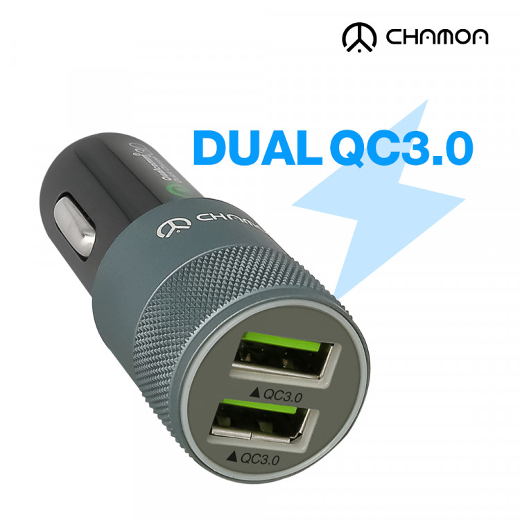 [차모아] 차량용 듀얼 3.0 고속충전기 GS100